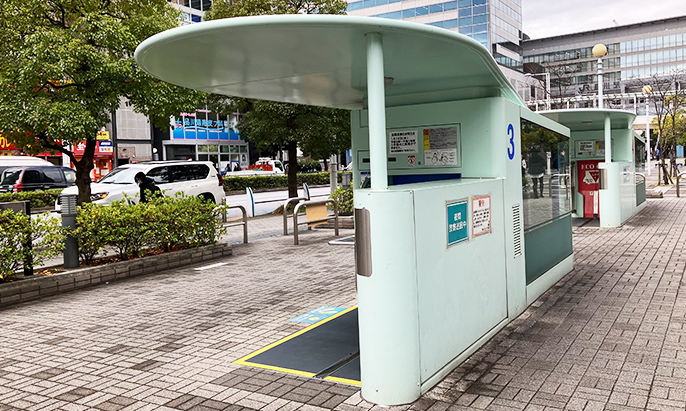 こうなん星の公園自転車駐車場の外観写真